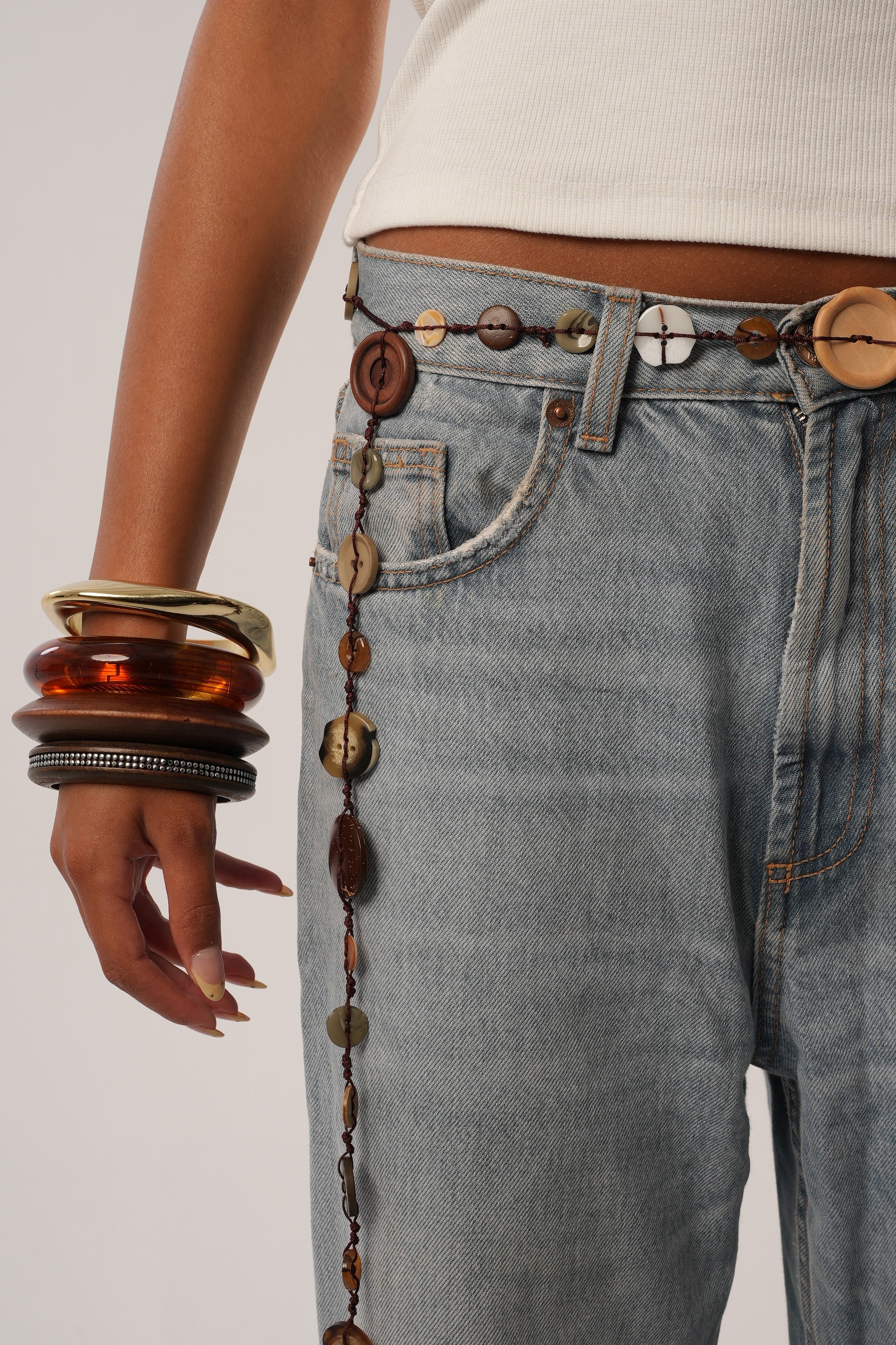 The Buttoned Belt